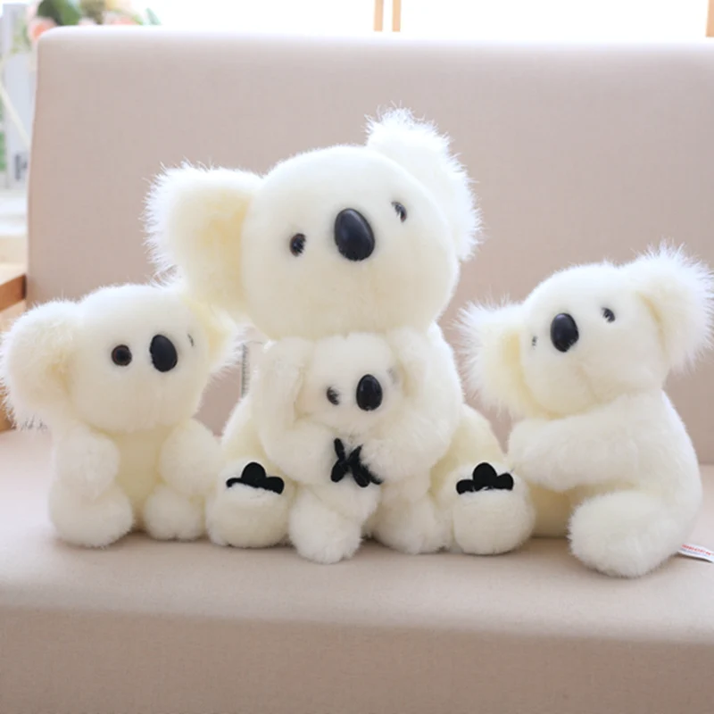 28 см милые плюшевые игрушки Koalas для мамы и ребенка каваи мягкие куклы с животными