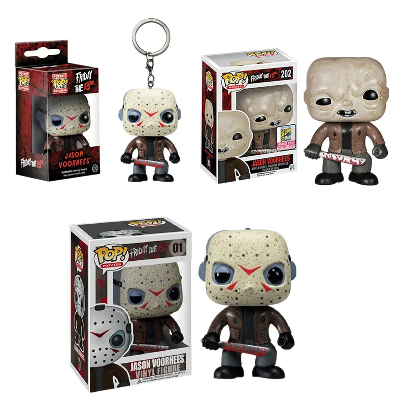 Funko POP Friday 13th Boy Коллекционная модель игрушки #01 #202 Джейсон вурхес фигурка