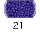 21 DOLLRYGA, 500 г, 6000 шт, 3d, сделай сам, вода, акваспрей, магические бусины, руководство, прозрачные цвета, бусины в пазлах для детей, искусство и ремесло - Цвет: 21
