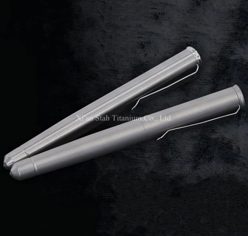 Титановая тактическая шариковая ручка TC4 для самообороны персональной защиты