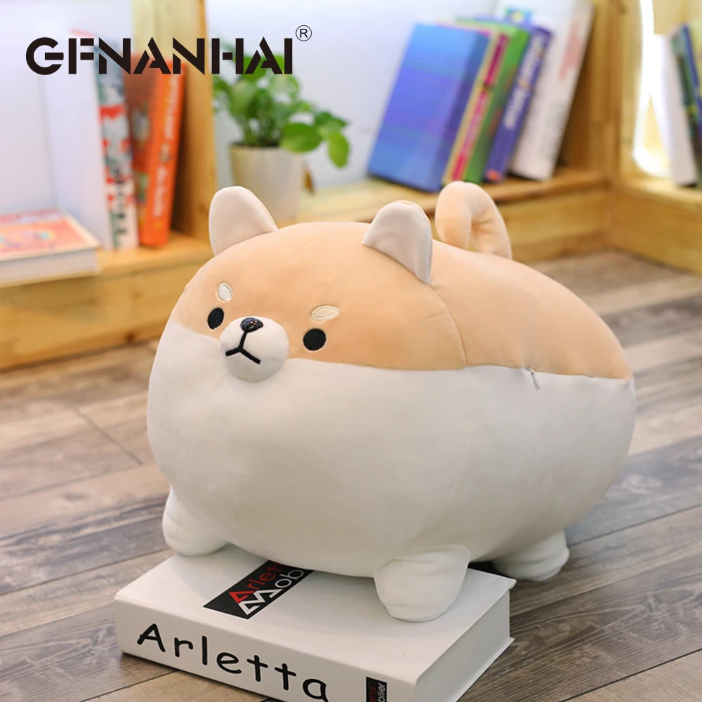 1 шт. 50 см Мультфильм Косплей shiba «Лисья Секретная служба»(Inu плюшевая подушка-собачка плюшевая игрушка-животное игрушечная собака маленькие милые собака Сиба-ину Детская плюшевая игрушка подарок на год