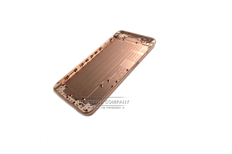 Задняя крышка батарейного отсека хорошего качества для iphone 6P 6SP 7P до 8P Корпус Шасси задняя дверь средняя рамка без разъема для наушников