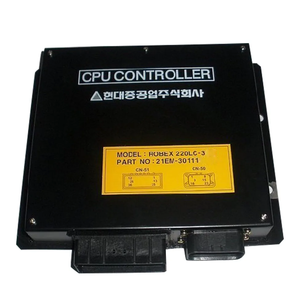 

Robex 220LC-3 R220LC-3 ECU Controller 21EM-30111, Control Panel for Hyundai Excavator CPU Box, 1 year warranty