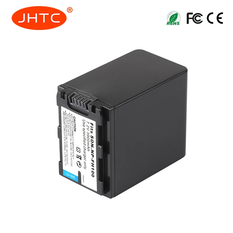 Аккумулятор на 3900 мА · ч для Sony NP FH100 SX40R SX41 DCR SX40 FH90 FH70 FH60 FH40 FH30 FP50 SR42E SR45E|np fh100
