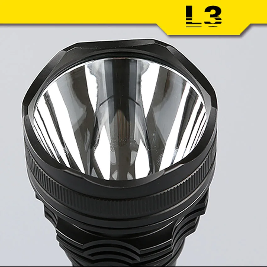 Precio Potente Linterna Para Arma LED De Alta Calidad 10W Gris Recargable CREE XML2 T6 1100 Lúmenes Antorcha Exterior De Caza, Lámpara De Deporte Senderismo