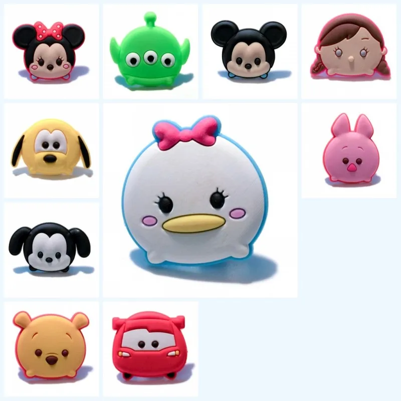 140B 10 шт./лот, аксессуары для обуви из ПВХ, tsum, tsum, Тролли, Уличная обувь кунжута, очаровательные туфли с зажимом для обуви, croc, подвески jibz для детей, вечерние, маленький подарок - Цвет: 140B