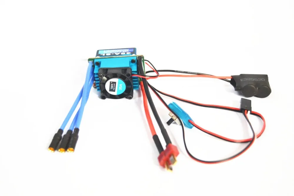 35A SL бесщеточный/Матовый контроллер скорости ESC для 1/12 1/16 1/18 1/10 1/8 RC Car Truck Racing |