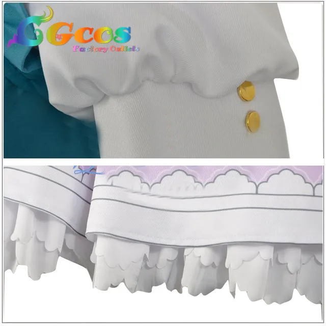 CGCOS Бесплатная доставка Косплей Костюм любовь живой солнечный день Святого