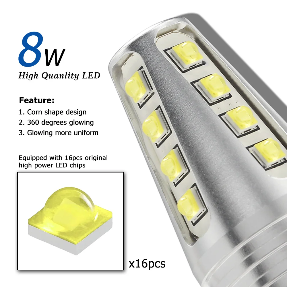 2 шт. H7 H11 светодиодные лампы HB4 Led HB3 9006 9005 H4 1156 противотуманный светильник s 1760LM 6500K белый 3000K желтый 12V DRL автомобильный светильник