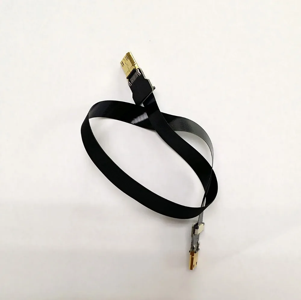 40 см/50 см/60 см Ультратонкий Мягкий кабель HDMI плоский ленточный FPV Тип C мини штекер