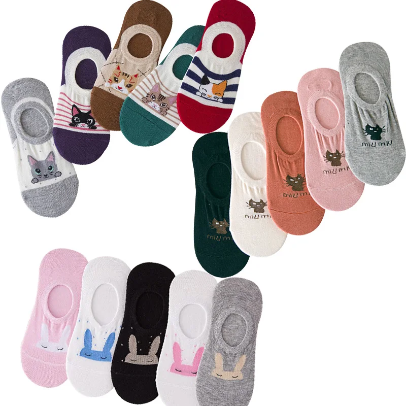 Носки женские хлопковые эластичные 5 пар летние/осенние|socks women summer|socks thsocks breathable |