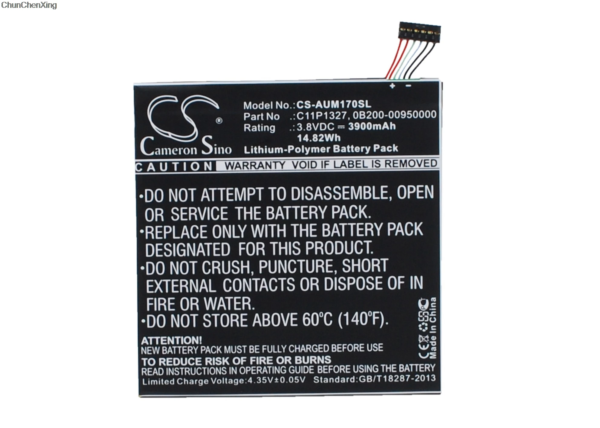 Аккумулятор Cameron Sino 3900mAh C11P1327 для Asus FE170CG Fonepad 7 &quotDual Sim phablet K012 ME170C ME170CK MeMO Pad |