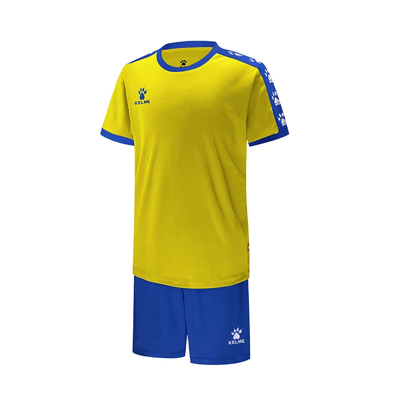 KELME KID'S Team футбольные наборы на заказ тренировочный короткий рукав трикотажные шорты для футбола Survetement высокое качество 3883033