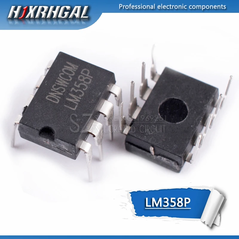 10 шт. LM358P DIP8 LM358 DIP LM358N 358|Интегральные схемы| |