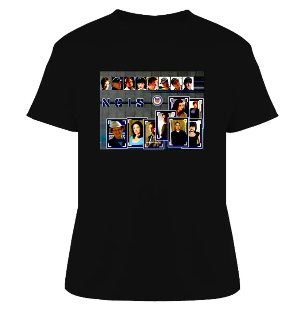 NCIS Mark Harmon tv темно-синяя футболка с вентилятором рисунком Мужская Унисекс Новая