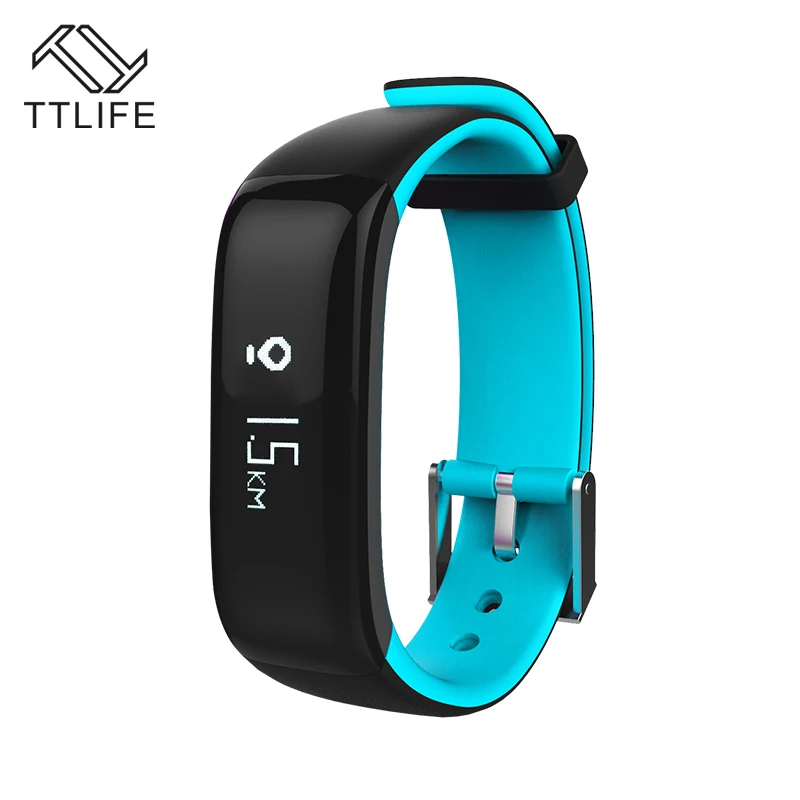 TTLIFE P1 Монитор Артериального Давления Сердечного ритма Смарт Браслет Bluetooth 4.0 IP67