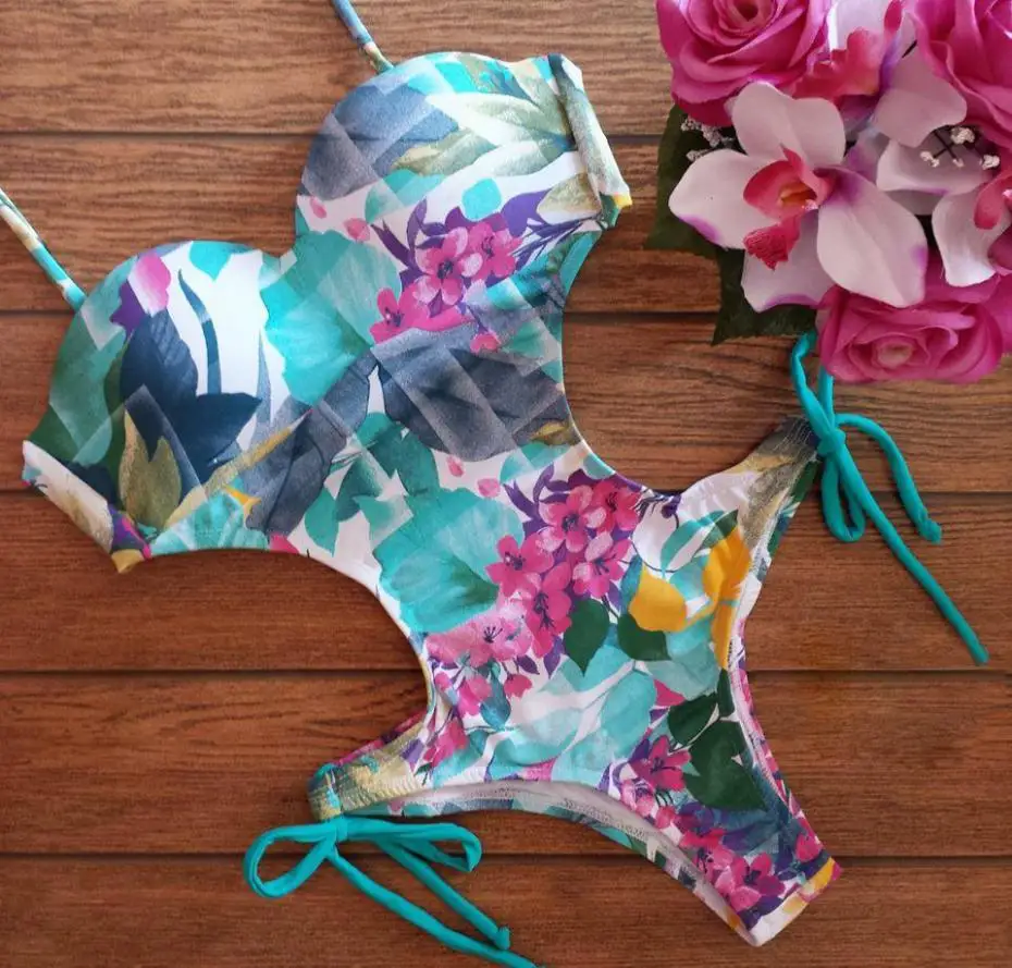 2016 новый горячая распродажа женская девушка сексуальные купальники цельный