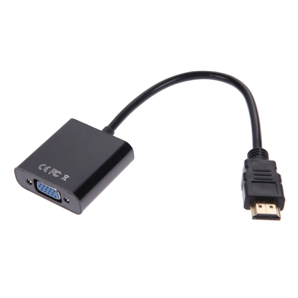 Универсальный адаптер 3 в 1 1080p Micro HDMI/Mini HDMI/HDMI к VGA конвертер чипсетов| |