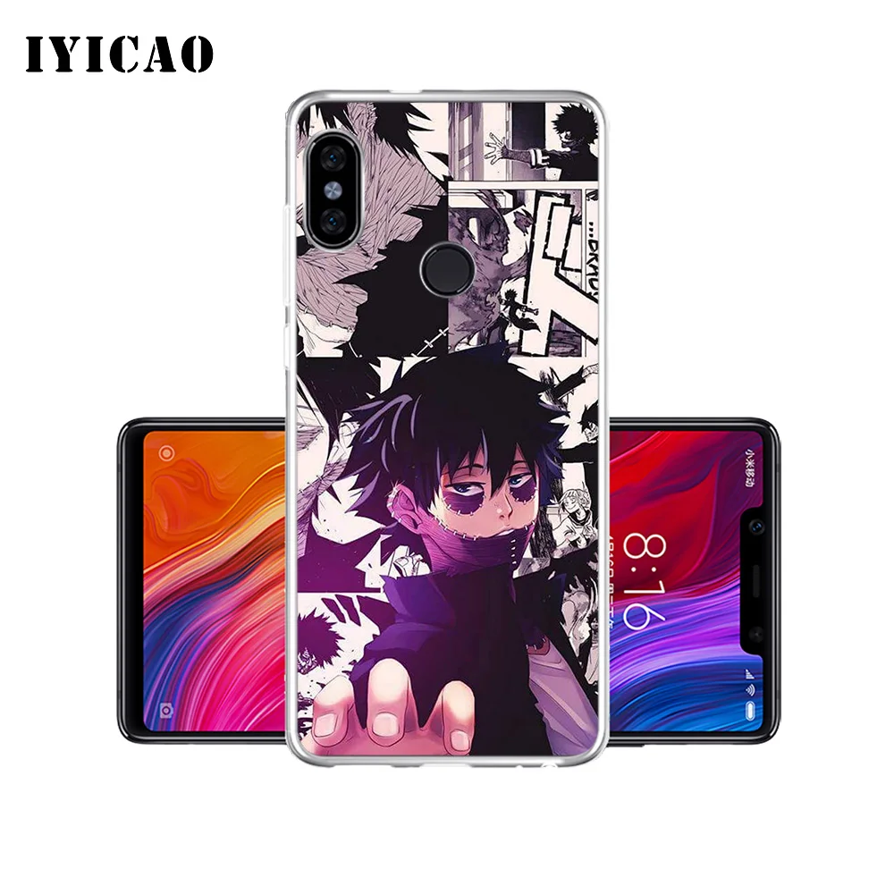 IYICAO аниме My Hero Academia Мягкий силиконовый чехол для телефона Xiaomi Redmi 4A 5A 6A Note 7 6 5 Pro Plus
