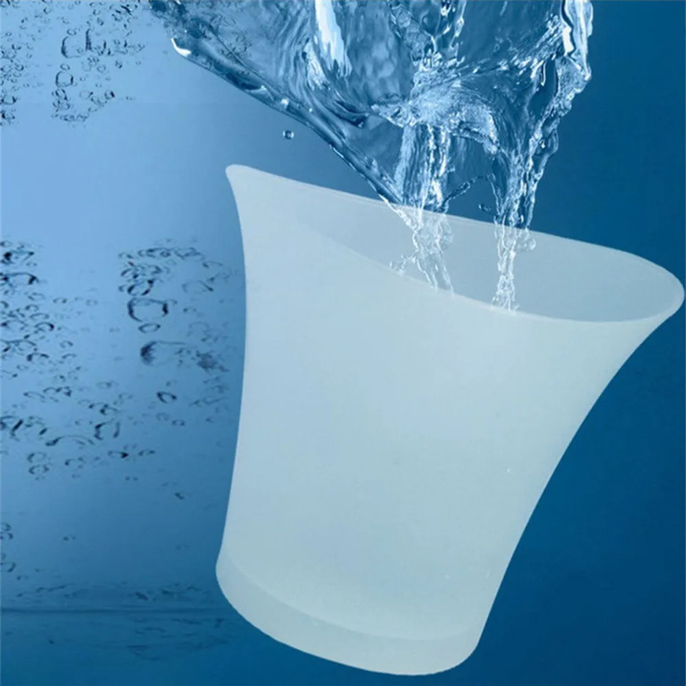 

5L Waterproof LED Ice Bucket with Color Light Flashing Cool Bars Nightclubs LED Night Party Champagne Beer Bucket Free Shipping