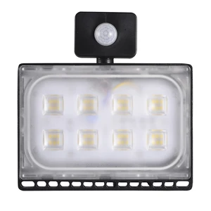 HUAN JUN SHI ультратонкий датчик движения светодиодный прожсветильник Тор 50 Вт 6000 лм водонепроницаемый IP67 Светодиодный прожектор