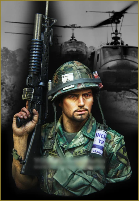 [Tuskmodel] 1:10 Смола Бюст Модель комплект WW2 U0066|Наборы для сборки моделей| |