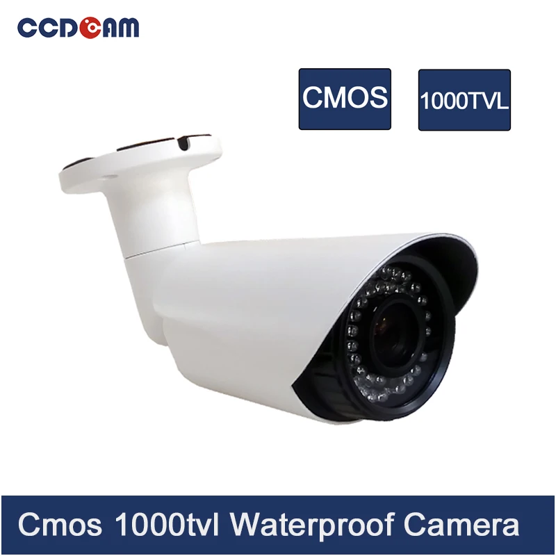 

CCDCAM, аналоговая 1000 TVL CMOS наружная камера видеонаблюдения
