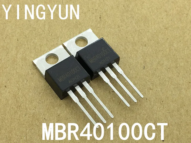 Диод Шоттки 10 шт./лот MBR40100CT 40100 MBR40100 40A 100 в новый оригинальный|Инструменты для