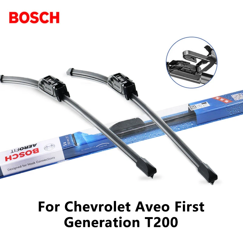 2 шт./компл. BOSCH стеклоочистителей для Chevrolet Aveo первого поколения T200 2" и 16" Fit крючок оружия 2006 2007 2008 2009 2010 2011
