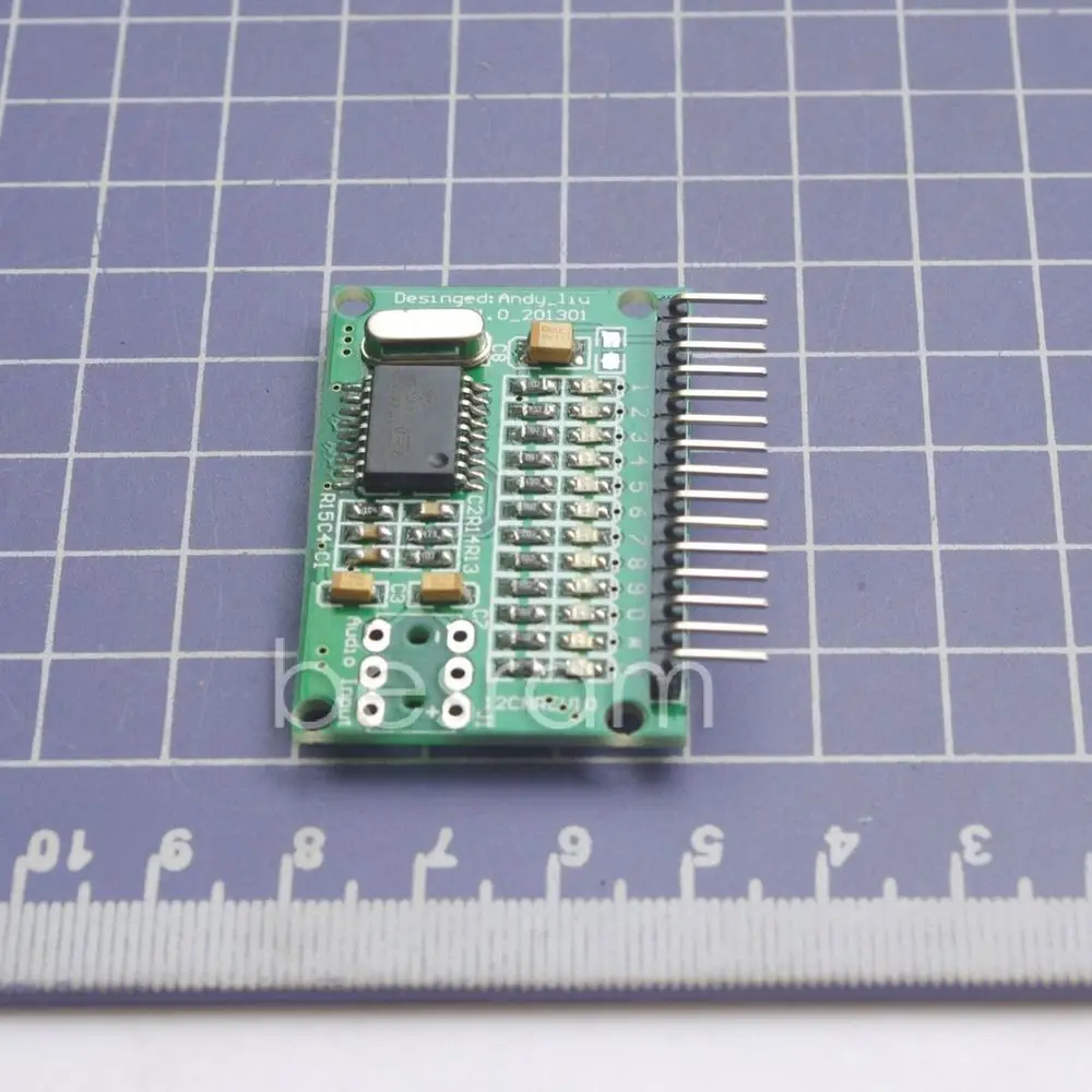Новый модуль декодирования DTMF для голосового набора 12 каналов декодированный