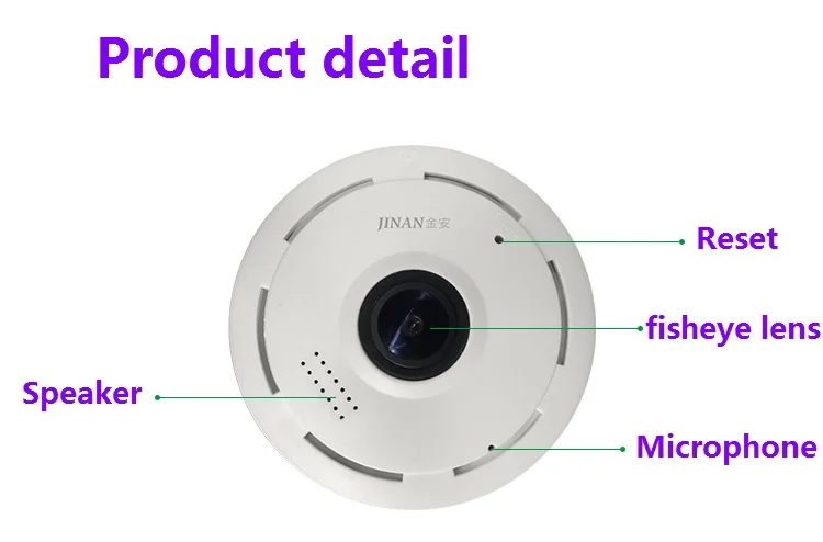 Новинка 2017 года 1080 P 3D VR WI FI IP Камера панорамного обзора 360 градусов Ночное видение