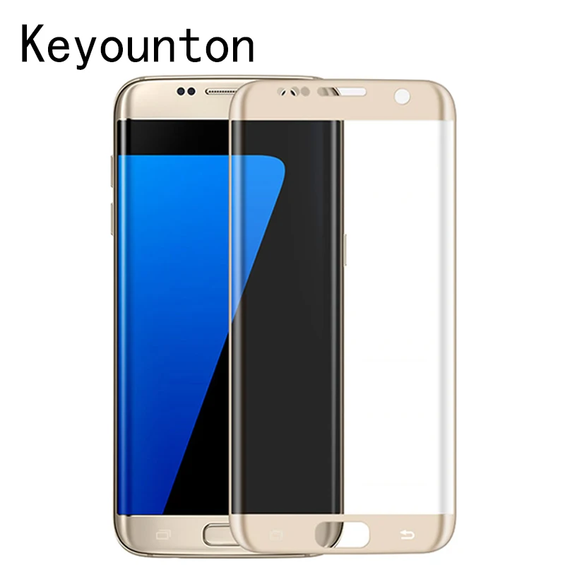 Screen Protector For Samsung S7 Edge 3D Tempered Glass Transparent for Galaxy Film | Мобильные телефоны и аксессуары
