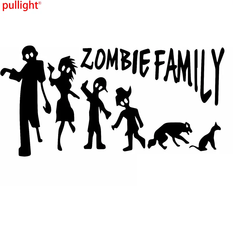 

Zombie Family Graphic Die Cut decal sticker Car Truck Boat Window Bumper
