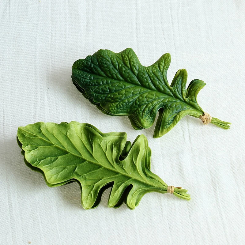 Искусственные зеленые листья герберы на ощупь искусственные растения для