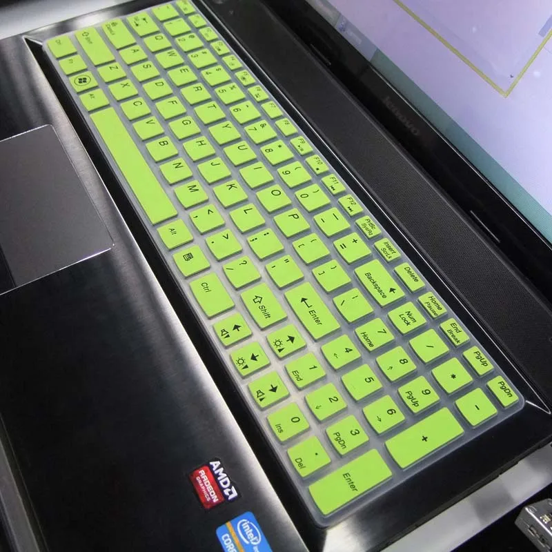 Силиконовый чехол для клавиатуры Lenovo IdeaPad Y580 Y570 Y570D Y500 Y510 Y510P Z580 Z560 Z565 Z570 Z575 защита