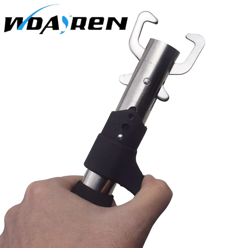 Рыболовный захват WDAIREN из нержавеющей стали инструмент с контролем веса и