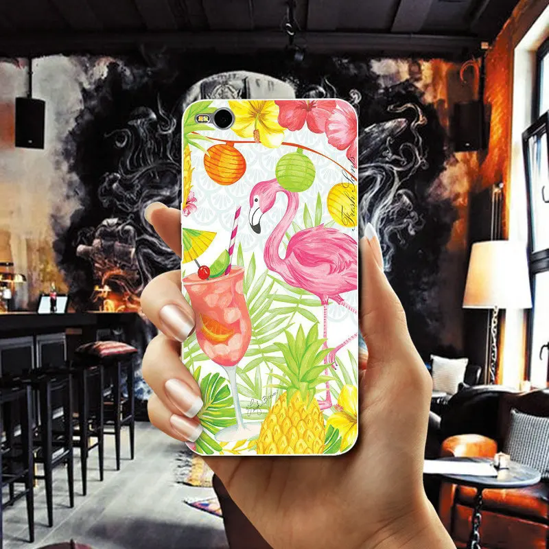 Cartoon Beautiful Flamingo For HTC One M7 M8 M9 M10 E9 Plus U11 A9 Desire 530 630 626 628 816 820 Shell Soft TPU Cell Phone Case |