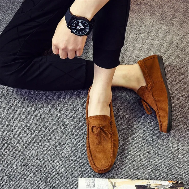 

Fashion New Soft Bottom sneakers Peas Flats Shoes Men's Shoes Zapatos Fashion Comfortable Casual Men's Linen Driving Dress Shoes