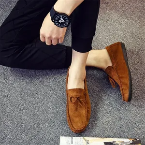 Кроссовки мужские с мягкой подошвой, льняные, удобная повседневная обувь для вождения, Классическая обувь, плоская подошва