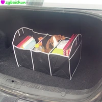 auto accessories car organizer black trunk collapsible toys food storage truck cargo container bags box car stowing styling new