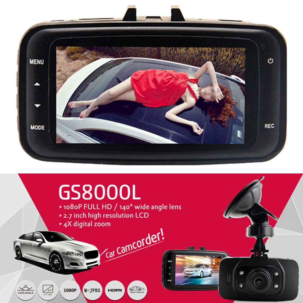GS8000L Автомобильный видеорегистратор камера Novatek 96220 s 2 7 дюймов Full HD 1080 P g сенсор