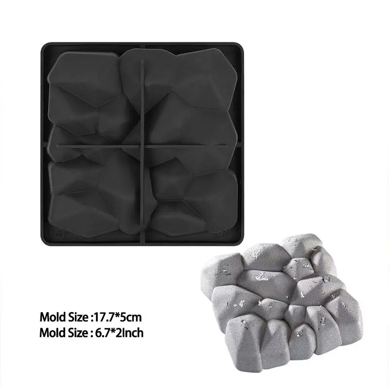 JSC3054 SILIKOLOVE Новые силиконовые формы для выпечки торта мусс 3D силиконовые формы DIY Инструменты для выпечки Десерт плесень - Цвет: JSC3054