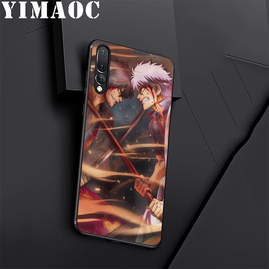 YIMAOC Gintama японский аниме Мягкий силиконовый чехол для huawei Honor mate 10 P20 P10 P9 P8 P Smart Y6 6A 7A