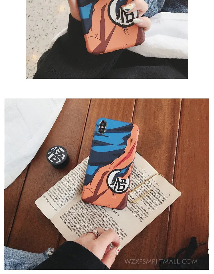 Горячая Распродажа, мягкий силиконовый чехол Dragon Ball Super Son Goku для iphone 6 plus, 7, 8, 8 plus, 11 Pro, X, XS, XR, MAX, чехол с подставкой для боевого телефона