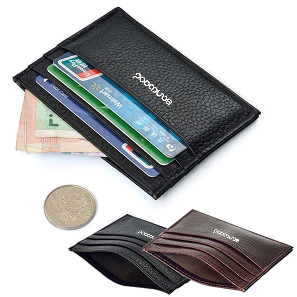 Новое поступление 2016 мужской тонкий бумажник из искусственной кожи с отделением