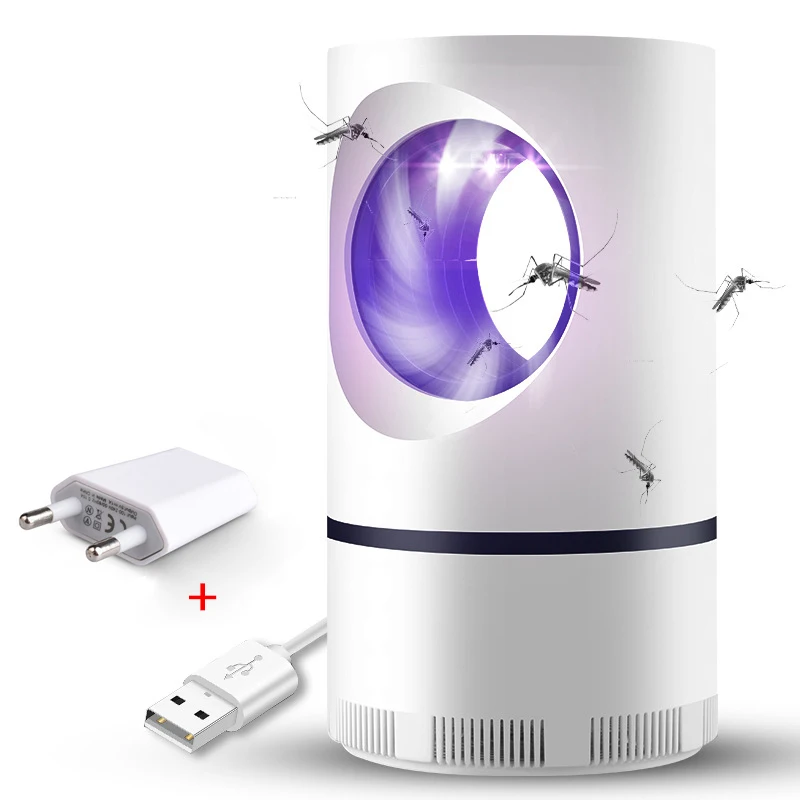 2шт Многофункциональные USB лампы для ловушки комаров лампа насекомых защита от