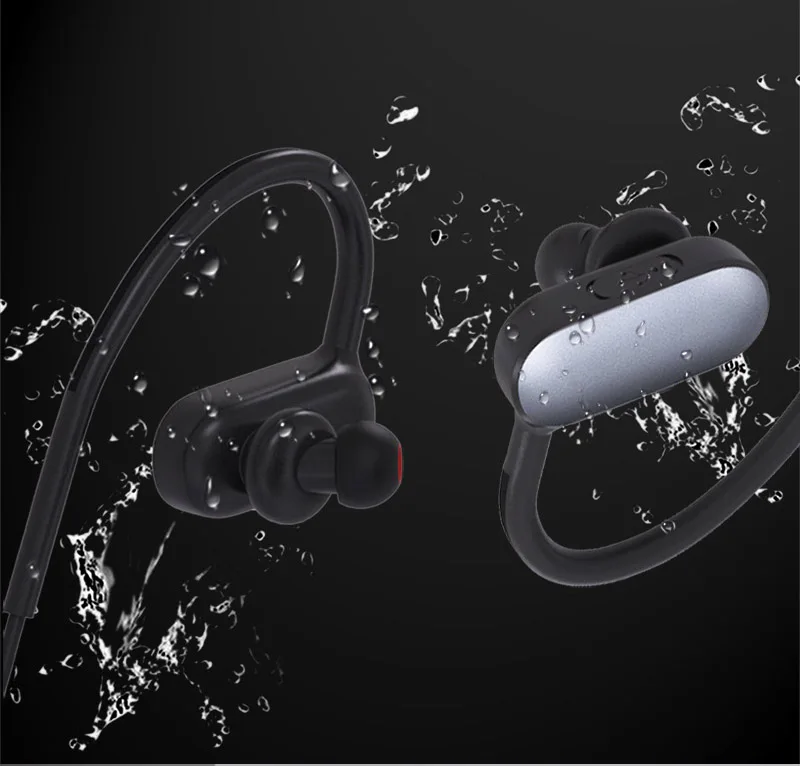 Bluetooth-наушники FDBRO Спортивная беспроводная гарнитура с микрофоном