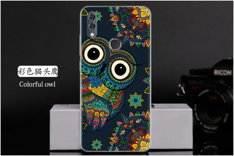 Мягкий чехол для телефона, силиконовый чехол для Alcatel 5V 6,2 дюймов, модный прозрачный чехол из ТПУ с красочным рисунком