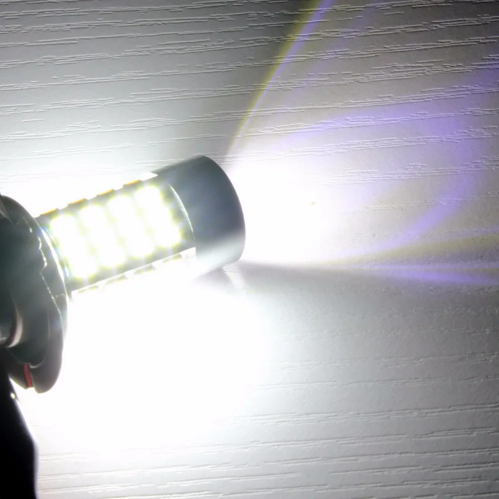 Светодиодный фонарь высокой мощности ANGRONG 2x6000K белый H7 54 SMD головной светильник