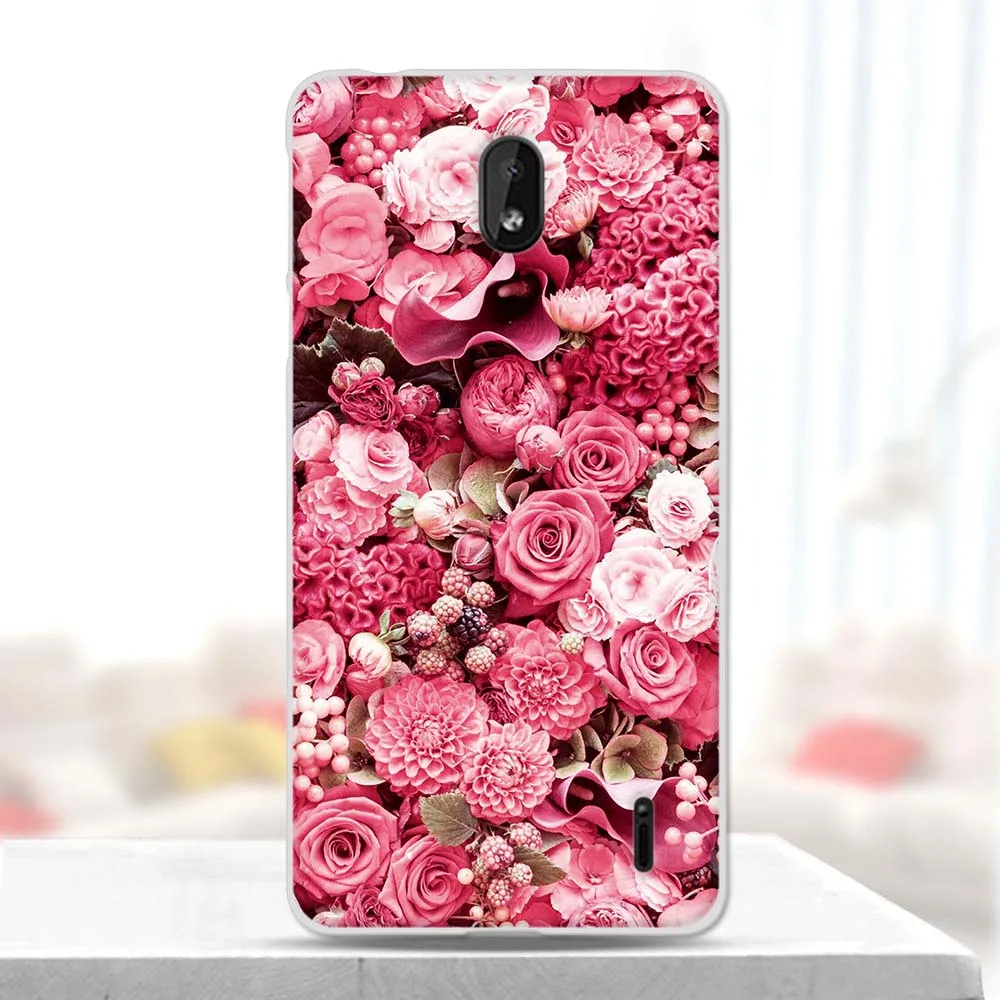 Модный чехол с узором для телефона Nokia 1 Plus Мягкая силиконовая задняя крышка 2019 TA